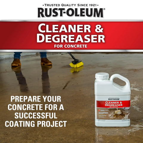 Heavy Duty Cleaner Degreaser For Home And Pro Jobs Prep Concrete For Paints Stains And Sealers Improves Adhesion 1 Gallon