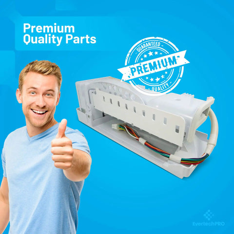 Easy Install Ice Maker Assembly For Samsung Refrigerators RF267 And RF268 Series, Replacement Ice Maker Kit That Delivers Fresh Ice Fast, Durable Build, Quick Snap In Install, No Fuss Ice Production For Your Kitchen Fridge