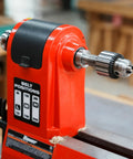 Heavy Duty Drill Chuck Set 5/8 Inch Capacity With JT33 MT2 And JT33 MT1 Taper Arbors on wood lathe