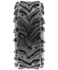 A024 25x10-12 ATV UTV Mud Trail Tire 6 Ply Heavy Duty All Terrain Grip For Mud Sand And Rocks On 12 Inch Rims