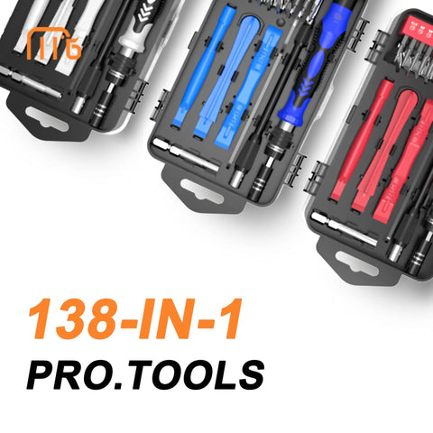 Dope All In One 138 In 1 Precision Screwdriver Set With Magnetic Bits And Portable Case For Electronics And DIY Repair Pro Tool Kit