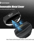 Engine Oil Fill Cap 06K103485C Aluminum Black For VW Audi EA888 Gen 3 Mk7 GTI A3 A4 A5 A6 TT Beetle Passat Tiguan Replacement