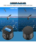 Comparison of video quality with Wireless Telescope Eyepiece Camera With 64GB Memory, 1.5 Inch LCD Screen, Remote WiFi Viewing