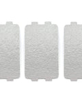 3 Pack Microwave Mica Sheets Waveguide Covers Replacement Kit For Ovens 4.2 X 2.5 Inch Universal Fit High Temperature Insulation
