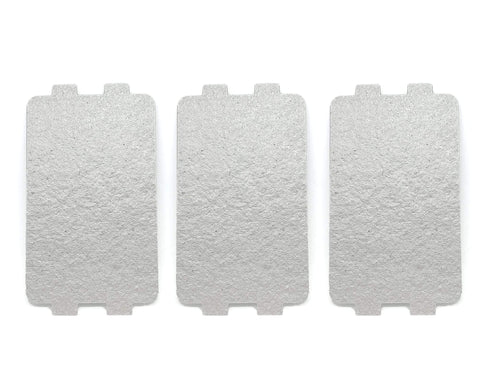 3 Pack Microwave Mica Sheets Waveguide Covers Replacement Kit For Ovens 4.2 X 2.5 Inch Universal Fit High Temperature Insulation
