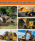 Trenching Bucket Teeth For Five Eighth Inch Lip Buckets Bolt On Unitooth Five Pack Fit Excavators Backhoes Skid Steers