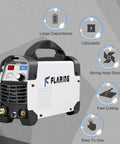 65 Amp Dual Voltage Plasma Cutter Machine 120V 240V Beast With IGBT Inverter High Frequency Touch Arc, FC650D side view