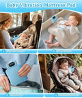 Ultimate Baby Sleep Soother With Three Adjustable Vibration Modes And 90 Minute Timer For Newborns in various settings