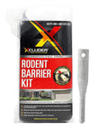 Rodent Proof Fill Fabric Kit For Large Gaps With Inspection And Fit Tool Stainless Steel Wool Stops Rats And Mice In Homes