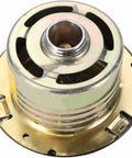 Snag This Clean Concealed Pendent Fire Sprinkler Head DN15 With Matching Cover Plate showing the brass bulb and base design.