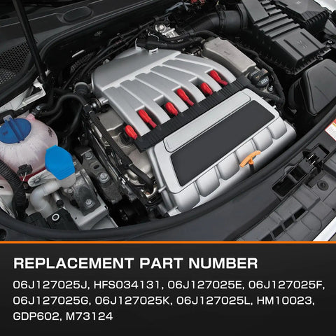 Heavy Duty High Pressure Fuel Pump Built Tough For Audi A4 Q5 A5 A6 And Allroad Builds With Straight Drop Installation in engine bay.