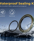 Waterproof sealing kit for Rear Hub Repair Kit For Polaris Scrambler 500 4x4 Trail Blazer 250 330 Trail Boss 330 2005 2013