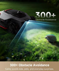 LiDAR 3500 4WD Robotic Lawn Mower With Dual AI Vision Pro Edition detecting hedgehog using obstacle avoidance system