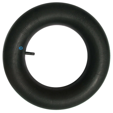 Inner Tube 3.50-8 Replacement For Wheelbarrow Hand Trolley Garden Cart Dolly Hand Truck 14 Inch Tire Fits 8 Inch Rim viewed from above