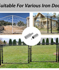 Heavy Duty Weldable Barrel Hinges 4 Inch Length 1 Inch Barrel Gate Hinges With Ball Bearing Detachable Design multiple gates