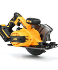 20V Ultra Cordless Circular Saw With Laser Guide And Luminmax LED For Clean, Straight Cuts, 0-50 Bevel, Rip Fence, 2Ah Battery