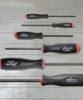 Ergonomic Comfort Grip Balldriver Screwdrivers Set One And A Half To Five Millimeters Six Piece Professional Grade Durable Tools