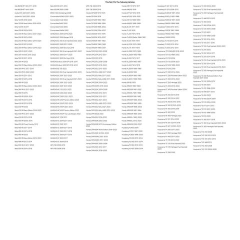 List of compatible motorcycle models for the Heavy Duty 2mm Motorcycle Inner Tube 80/100x21 Butyl Rubber TR4 Valve Beefed Up Thick Replacement Tube