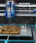 3018-PROVer V2 CNC Router For Beginners Newbie Friendly Compact Mini Milling And Engraving Kit with wood engraving