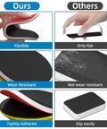 32-Piece 3-Inch Hook And Loop Sanding Sponge Discs Kit showing flexible and wear-resistant features compared to others.