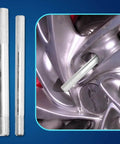 10 Piece Wheel Alignment Pin Set Heavy Duty Steel Alloy Wheel Hanger Guide Tool For Pros Universal Fit with threaded end shown