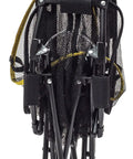 Collapsible Golf Chipping Net 23 Inch Folding Frame With 3 Target Baskets Portable Practice Net collapsed view