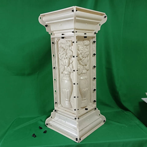 Awesome Abs Plastic Molds Sized 96 By 22 Cm Perfect For Casting Concrete Baluster Pedestals And Pillar Posts, side view