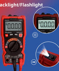 Digital Multimeter 4000 Counts TRMS Auto Ranging AC DC Voltmeter Ohm Amp Tester With NCV Live Test, backlight feature