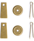 Art Deco Leaf Brass Cabinet Pulls 2.7 Inch Set Of 2 For Furniture And Interior Design Projects, Solid Brass Architectural Hardware