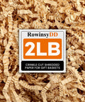 2 Lb Kraft Crinkle Paper Filler Brown Shredded Paper for Gift Baskets Packaging Cushion Stuffing Box Filler for Easter