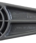 Back view of Window Crank Handle For Chevrolet GMC Isuzu Vehicles, Gray Replacement Part with Durable Construction.