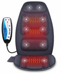 Cozy Massage Seat Cushion with Heat and Memory Foam, 10 Vibration Motors, Two Heat Levels, for Home and Office Relaxation