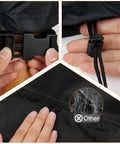 Heavy Duty Patio Furniture Cover 24x17x16 Inches Waterproof 420D Oxford Tear-Resistant with Windproof Buckles detail.