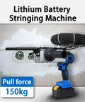 No Sweat Concealed Pipe Threader Featuring Kickass Lithium Motor Infinite Speed Electric Cable Fishing Tool For Hidden Walls And Wiring Jobs Includes Two Heavy Duty Batteries with lithium battery stringing machine.
