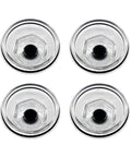 Four Oil Bath Dust Caps 21 36 Replacement K71 148 00 For Dexter Axles And 10K Heavy Duty 12K 15K 4 Inch Thread Trailer Axle