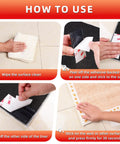 Step-by-step guide using Heavy Duty Hook And Loop Interlocking Tapes 2 Inch By 4 Inch 10 Pairs Self Adhesive Mounting Strips