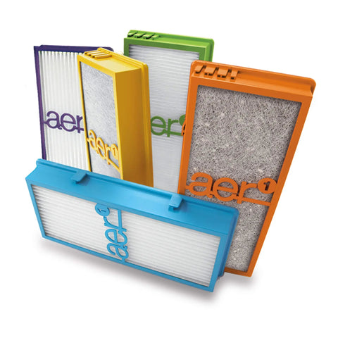 Various Aer1 compatible filters for True HEPA Allergen Remover Replacement Filter For Home Air Purifiers, colorful design