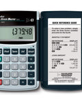 Pocket Real Estate Master Financial Calculator With Loan Amortization, Remaining Balances, and Quick Reference Guide