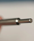 Close-up of Heavy Duty 9 Inch Collet Extension For Die Grinders showing the smooth, polished tip for precise use in tight spaces.