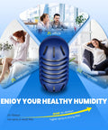 Easy Drop In Demineralization Cartridge For Ultrasonic Humidifiers Pack Of 12 Stops Hard Water Build Up And White Dust in bedroom, office, and living room