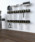 Five Pack Heavy Duty E Track Tool Holders For Trailers And Trucks Grab And Go Secure Rakes Shovels Hammers And Heavy Tools