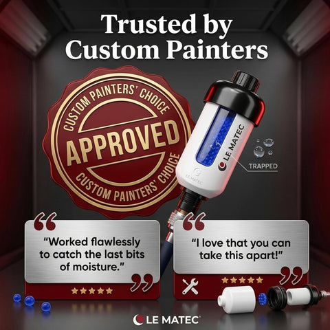 Air Dryer For Compressor With Replaceable Desiccant Element And Water Separator product, custom painter approval badge.