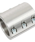 Heavy Duty 4 Pack Split Collar Tube Clamp for UTV Roll Cages, steel construction, fits 1-3/4 inch OD tubing, close-up view