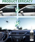 Windshield Chip And Crack Repair Kit With 30ml Resin For Quick Fix Of Chips, Cracks, Stars And Spider Cracks, before and after glass repair.