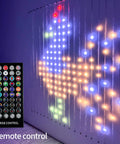 Year Round Curtain String Lights With Dope Music Sync, 400 RGB LED Fairy Lights, 6.2ft with app remote control and pattern display