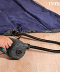 Indoor 120 Volt AC Inflatable Pump For Pools Floats And Air Beds Fast Inflate Deflate 38.9 CFM inflating air bed with hose