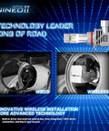 Wired and wireless comparisons of Badass H7 Powersports Headlight Bulbs 6500K Crisp White with detailed installation features.