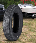 Heavy Duty Trailer Tire Set With 6PR Load Range C 12 Inch All Weather Tires For Utility Boat And Camper Trailers 2 Pack 5.30-12