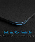 Close-up of edge on Ultra Smooth Premium Textured Mouse Pad 8.0 By 7.5 Inch With Non Slip Rubber Base Fully Washable Fade Resistant