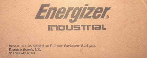 Industrial AA Alkaline Batteries Box Of 144, 36 Packs Of 4, Heavy Duty Power For Tools Gadgets And Home Devices packaging